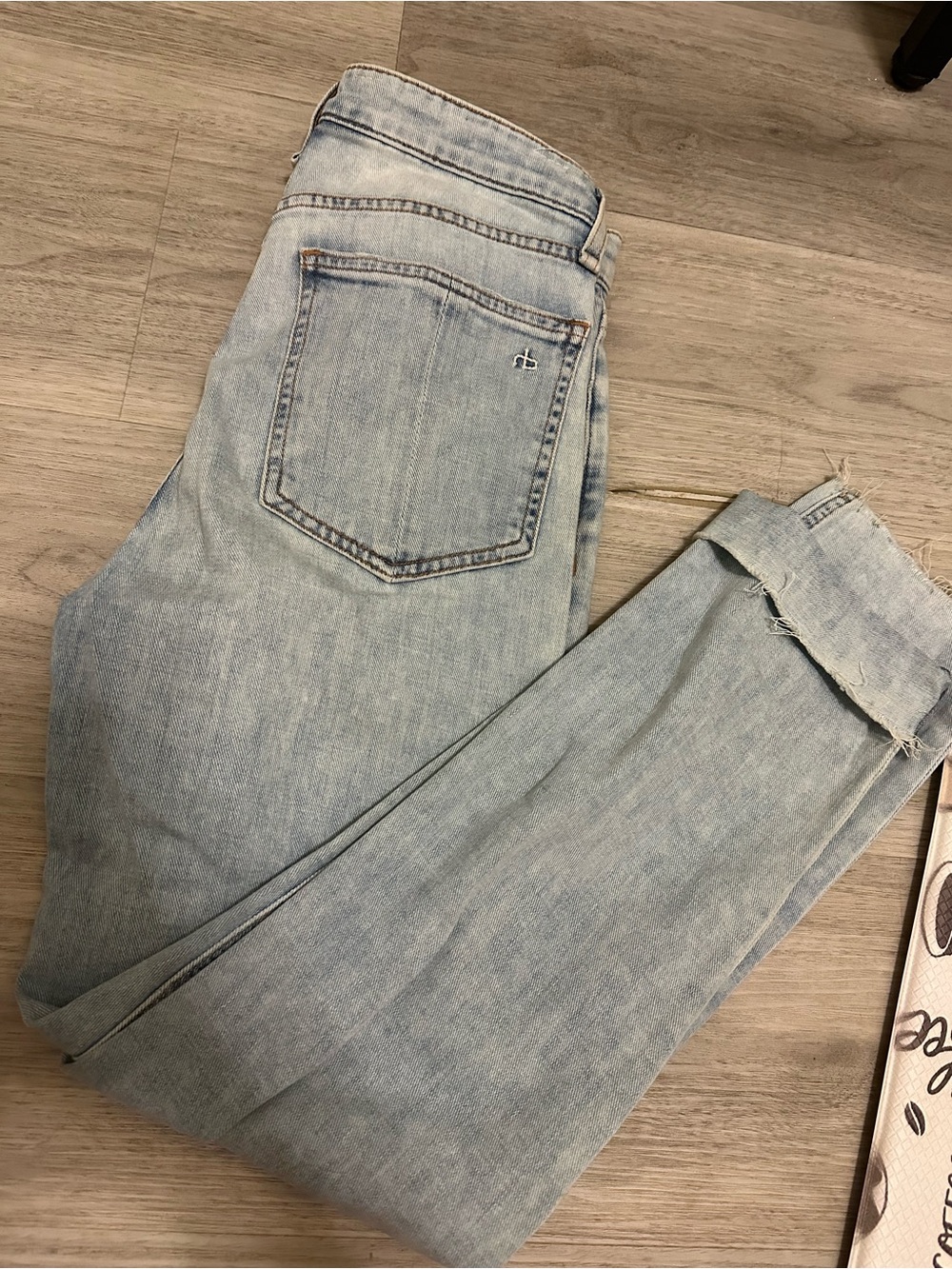 Rag & Bone High Rise Ankle Cigarette Women's Jeans -
